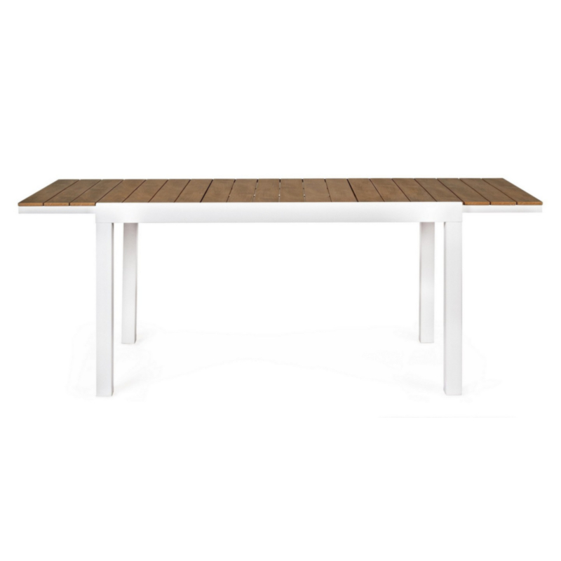TABLE EXT. ELIAS 140-200X90 BLANC SJ60