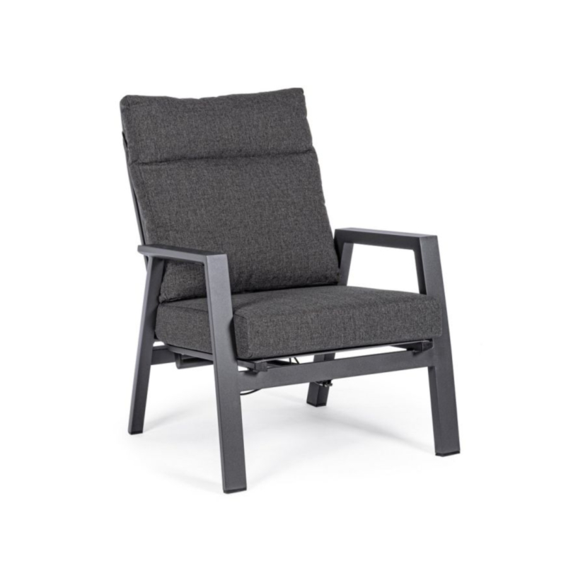 SILLÓN RECL. C-COJ KLEDI ANTRACITA JX55