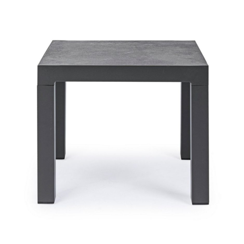 TAVOLINO IN ALLUMINIO ANTRACITE JX55 - KLEDI