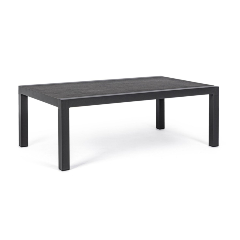 TAVOLINO IN ALLUMINIO ANTRACITE JX55 - KLEDI