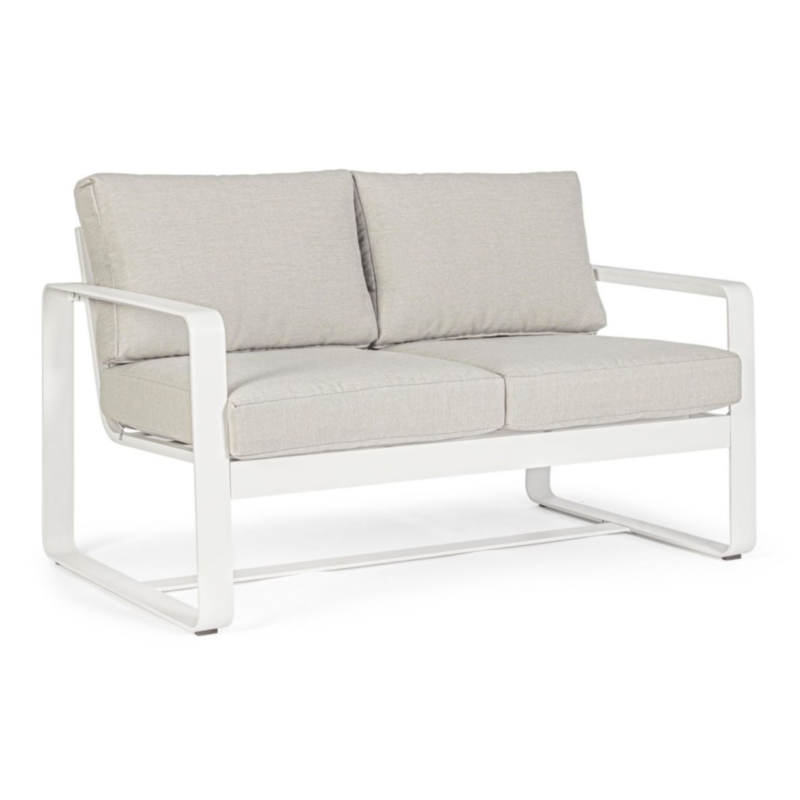 SOFA 2PL M-KISSEN MERRIGAN WEIß
