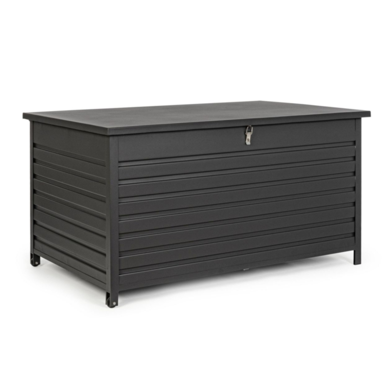 BAULE PORTA CUSCINI LARGE CON RUOTE ANTRACITE YK13 - ATLANTIC