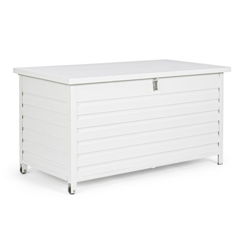 BAULE CON RUOTE IN ALLUMINIO BIANCO YK11 - ATLANTIC