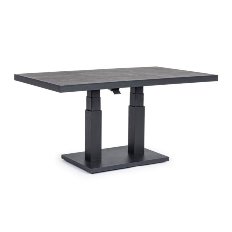 TAVOLO IN ALLUMINIO ANTRACITE JX55 - TRUMAN