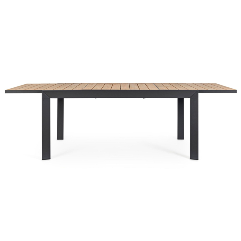 BELMAR AUSZ.TISCH 160-240X100 NAT/ANTYK