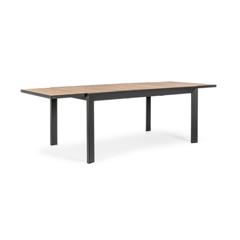 BELMAR AUSZ.TISCH 160-240X100 NAT/ANTYK