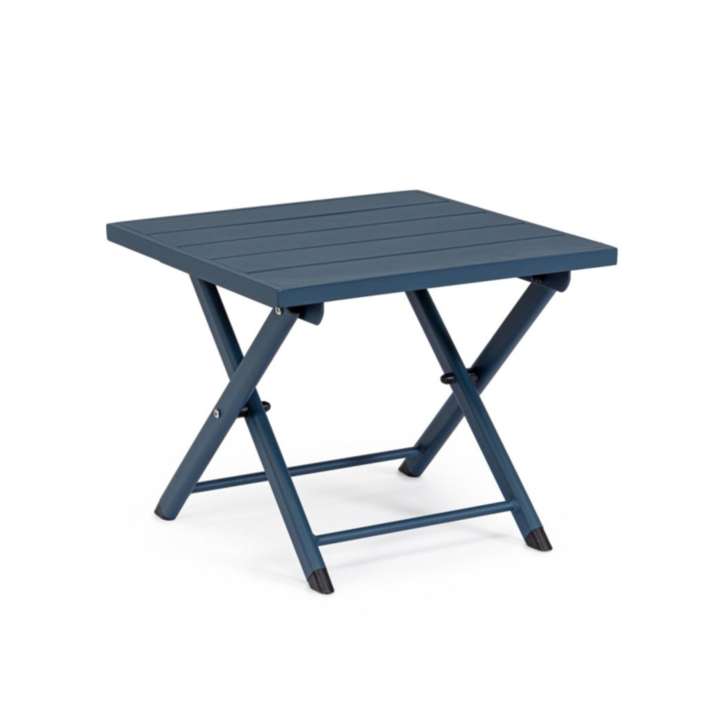 TAVOLINO IN ALLUMINIO NAVY - TAYLOR