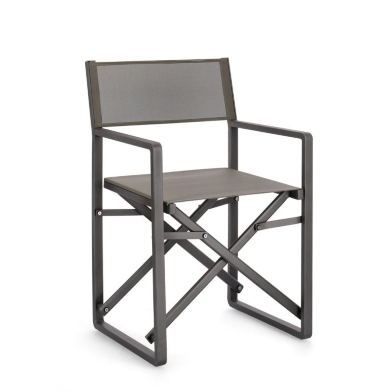 SEDIA REGISTA IN ALLUMINIO ANTRACITE CX23 - KONNOR