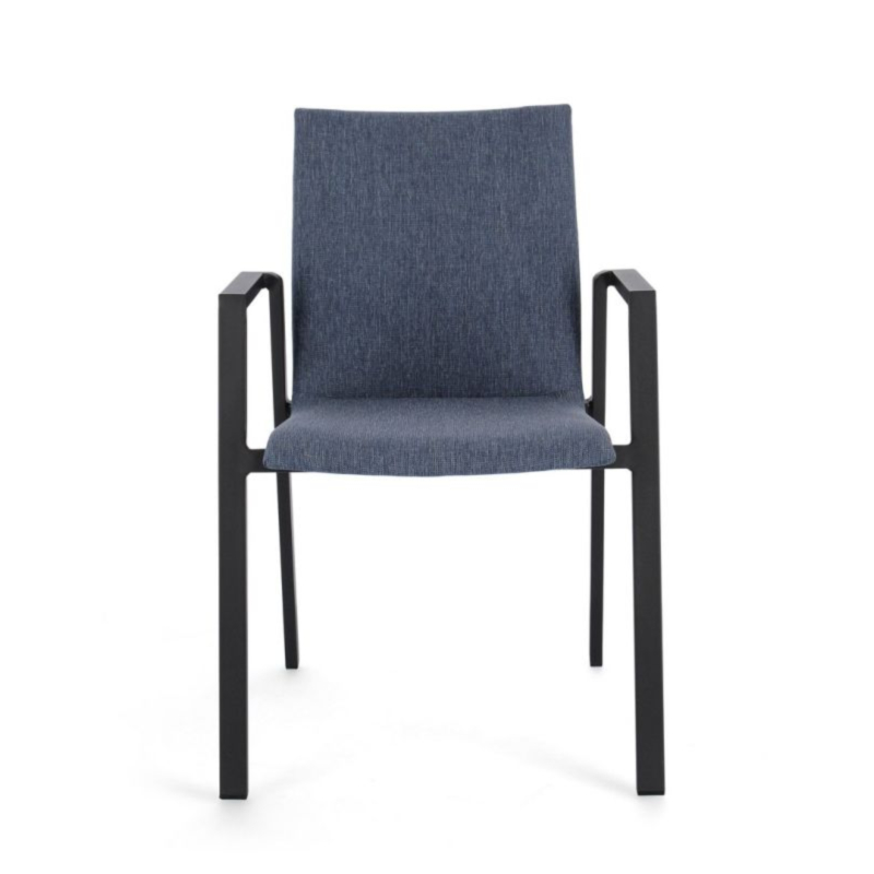 SEDIA IN ALLUMINIO DENIM JX55 - ODEON