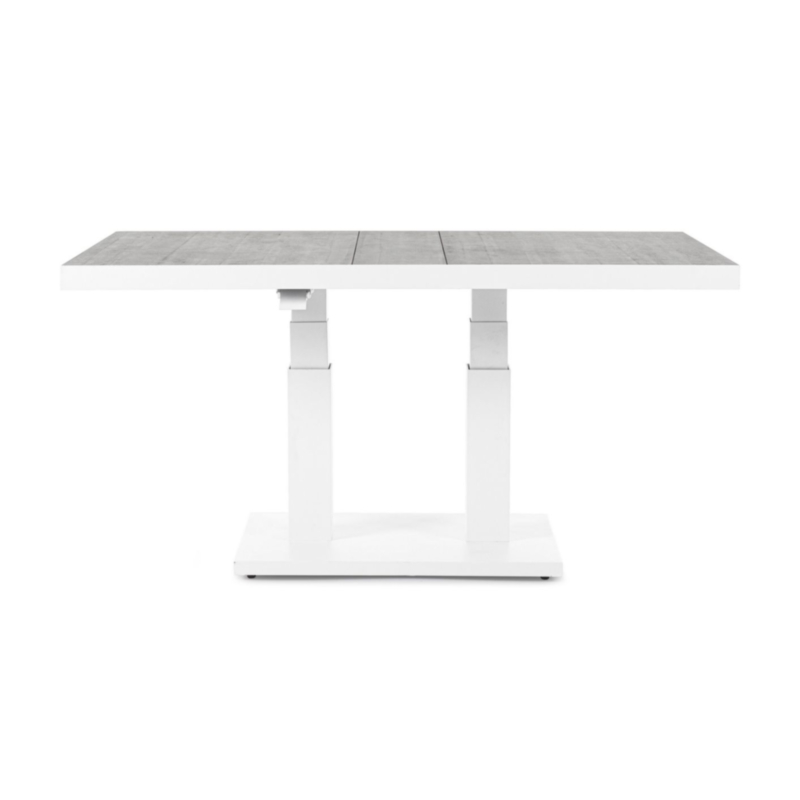 TAVOLO IN ALLUMINIO BIANCO JX11 - TRUMAN