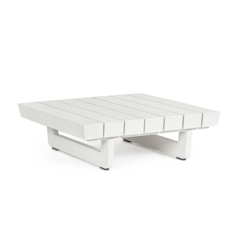 TAVOLINO MODULARE IN ALLUMINIO BIANCO WG20 - INFINITY