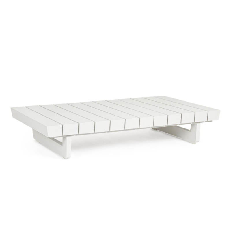 TAVOLINO IN ALLUMINIO BIANCO WG20 - INFINITY
