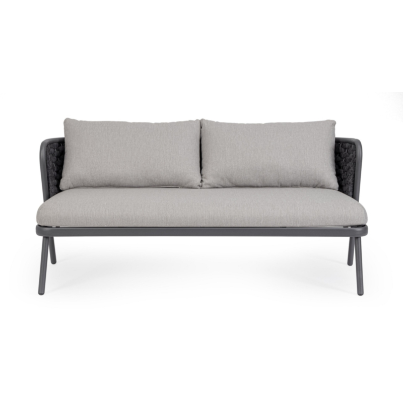 HARLOW CHARC QS22/GRAPHITE SOFA 2S W-CU