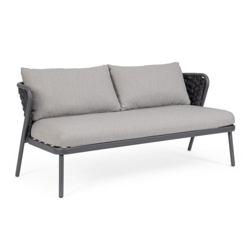 HARLOW CHARC QS22/GRAPHITE SOFA 2S W-CU