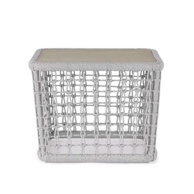 MESA CENTRO KOLLAR 60X60 ARTIC