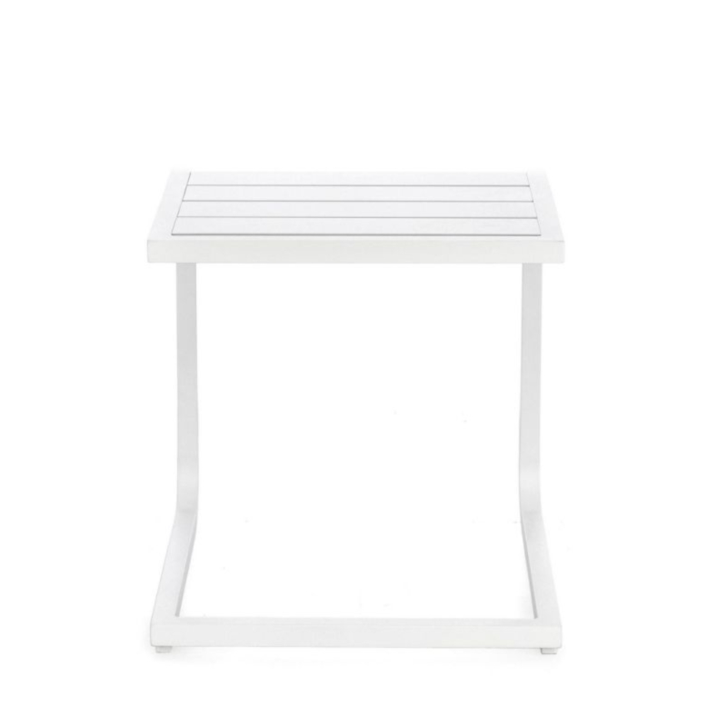 MESA AUX TAYLOR 40X40 BLANCO
