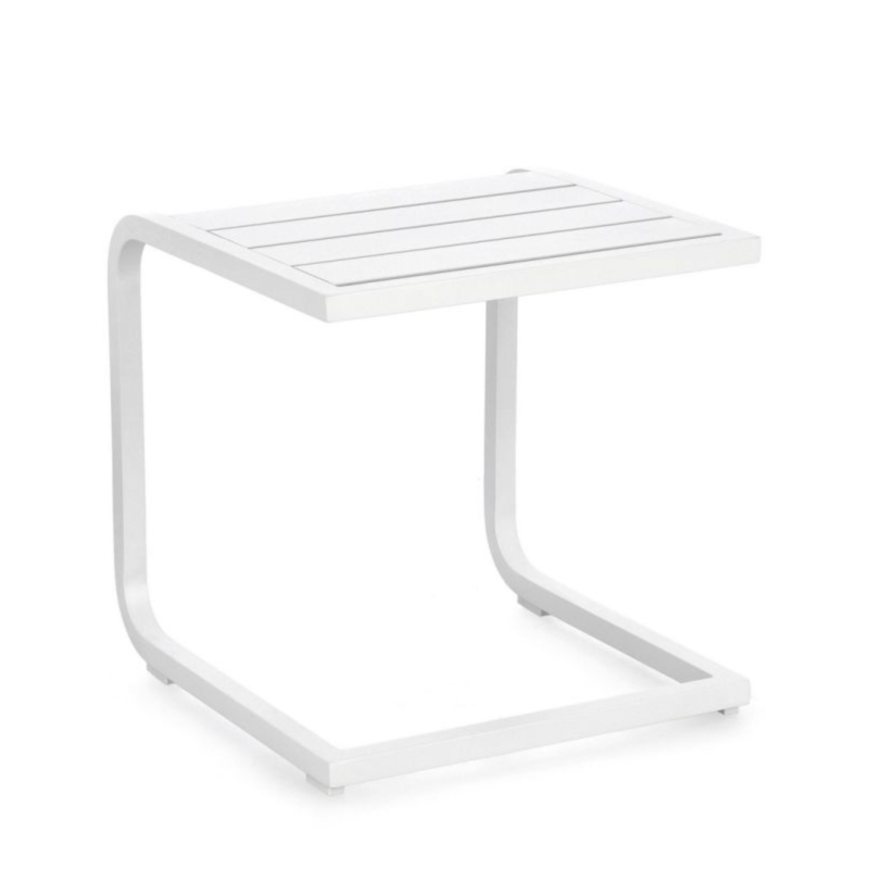 MESA AUX TAYLOR 40X40 BLANCO