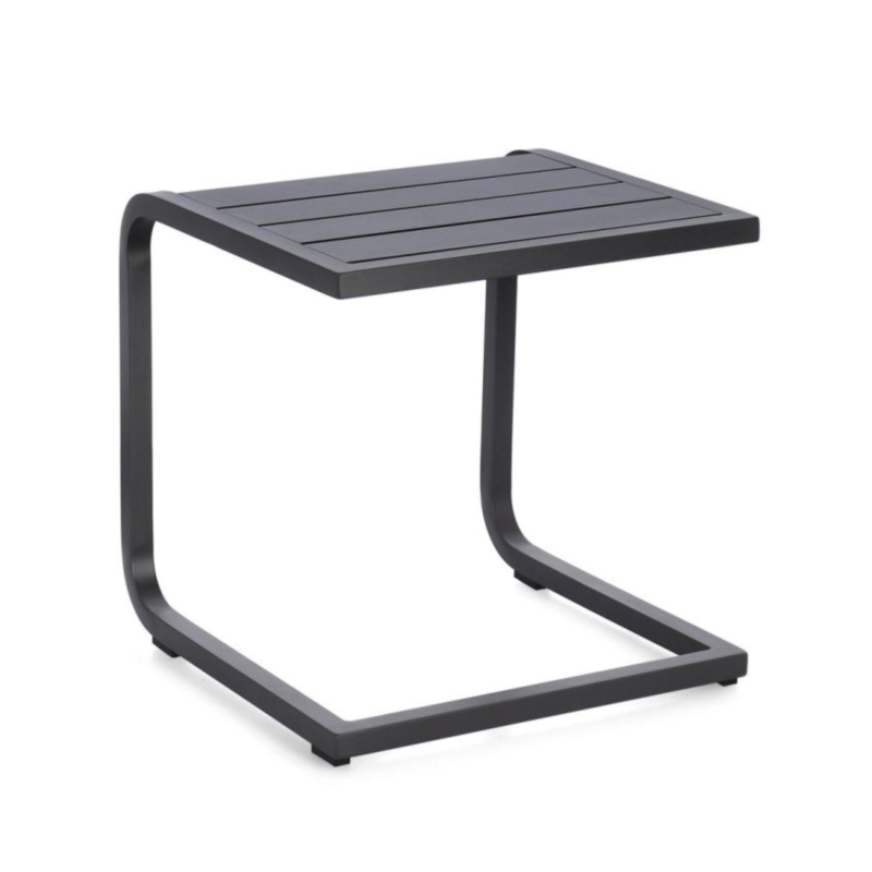 BEISTELLTISCH TAYLOR 44X40 DUNKELGRAU