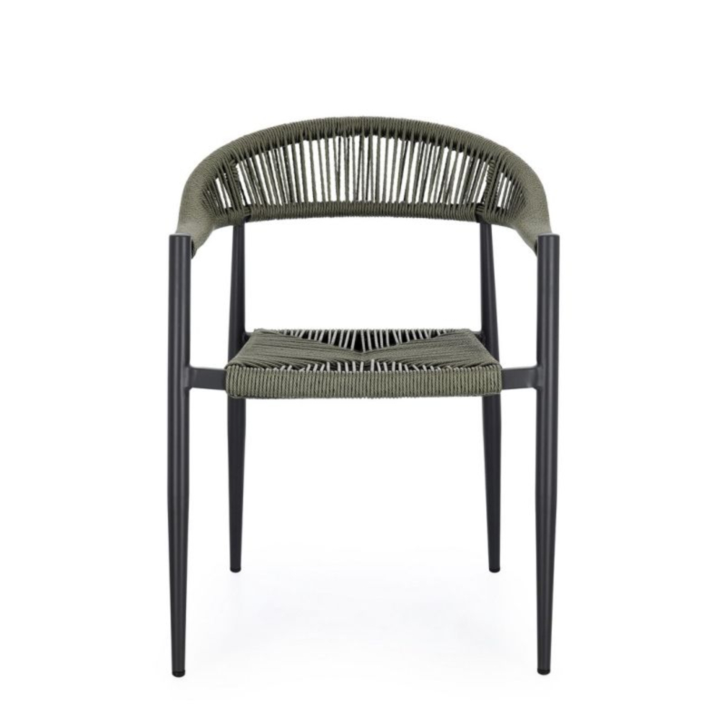 SEDIA C-BR JANDIA ANTRACITE/VERDE