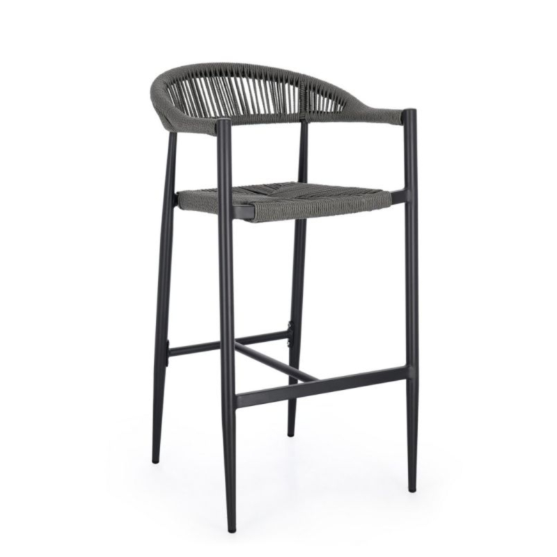 TABURETE BAR JANDIA ANTRACITA/GRIS