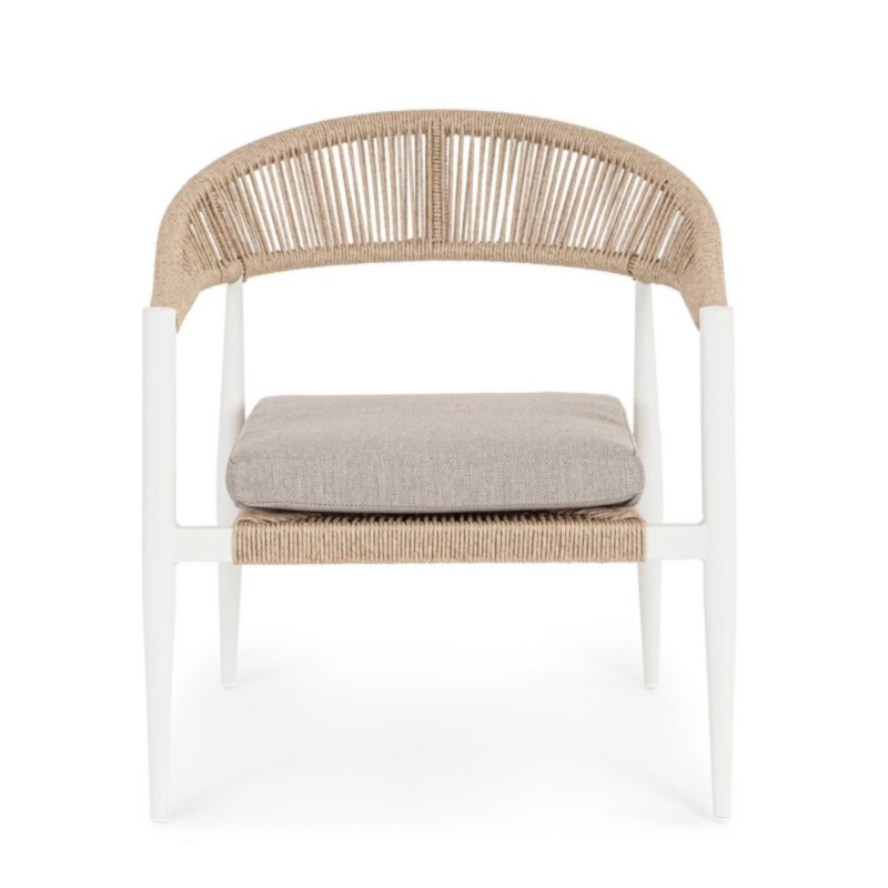 SILLÓN C-R C-COJ JANDIA BLANCO/BEIGE
