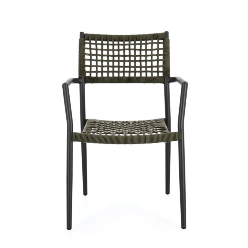 SILLA C-R CALETA ANTRACITA/VERDE
