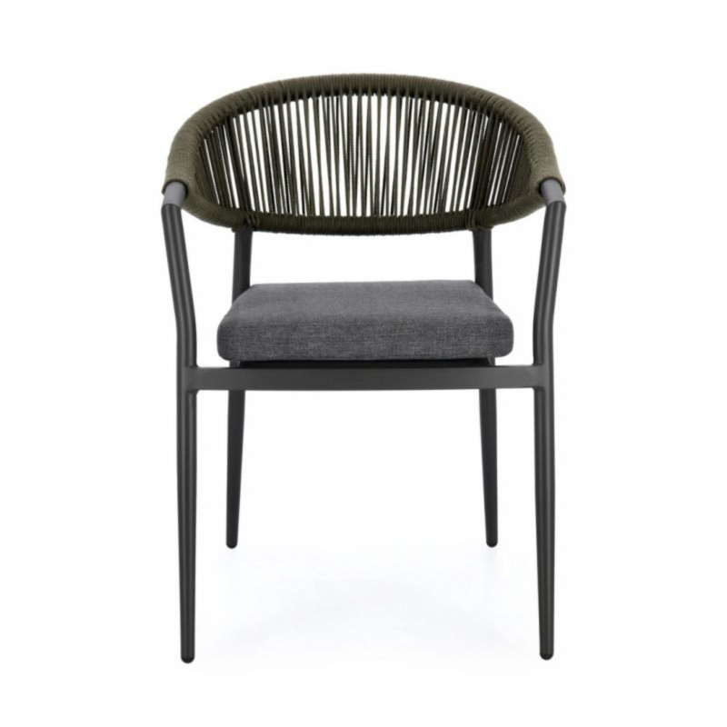 SEDIA C-BR C-C MILLOR ANTRACITE/VERDE