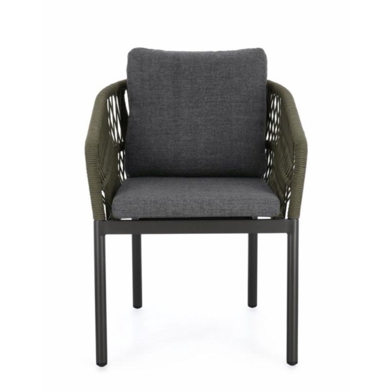 SEDIA C-BR C-C GALDANA ANTRACITE/VERDE