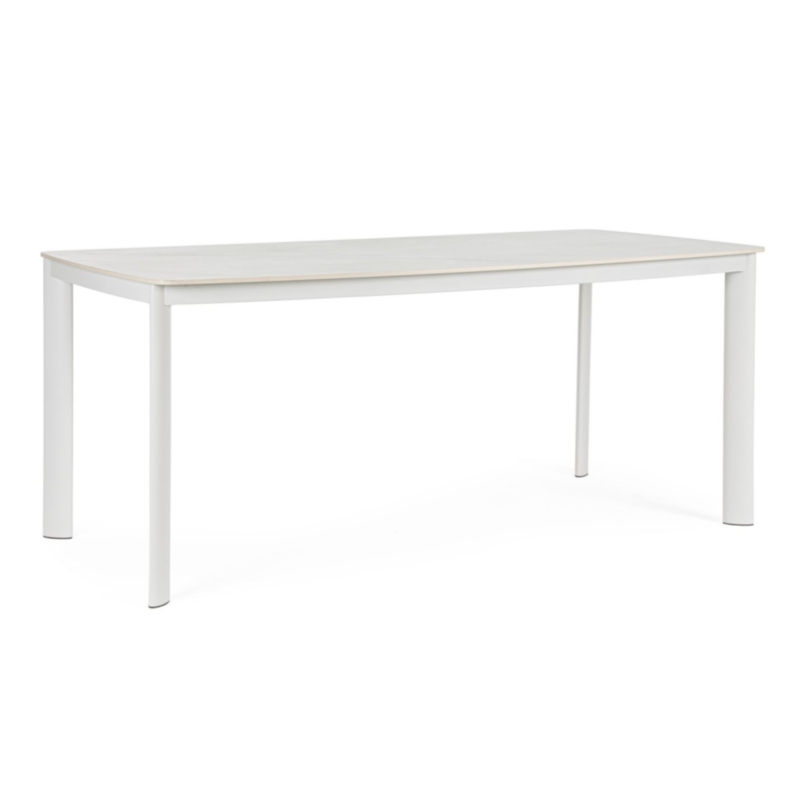 TAVOLO ALCORA 180X90 BIANCO