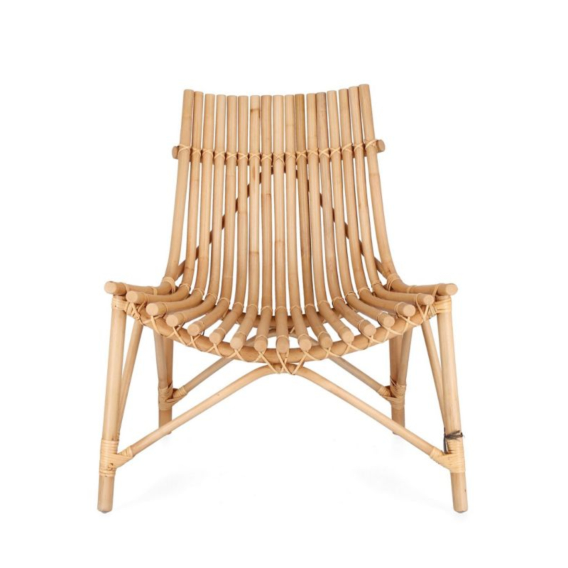 SEDIA LOUNGE MENENDEZ NATURALE