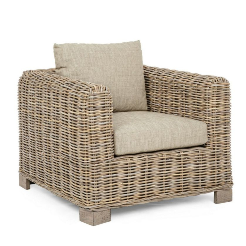 FORTALEZA ARMCHAIR W-CUSH