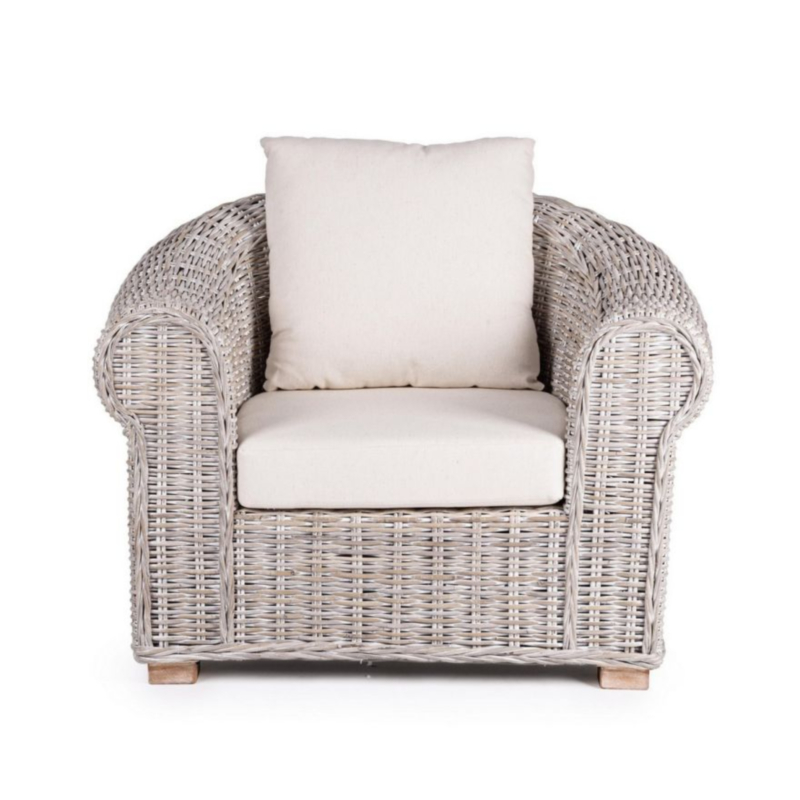 POLTRONA IN FIBRE NATURALI - COBA