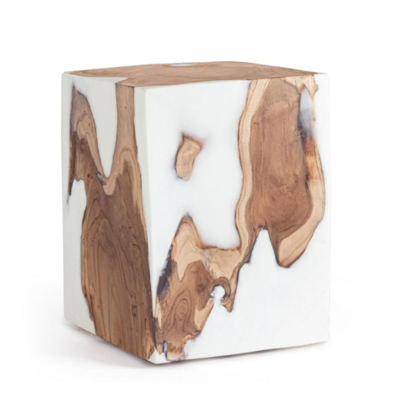 TAVOLINO BIANCO 30X30 - MELTY