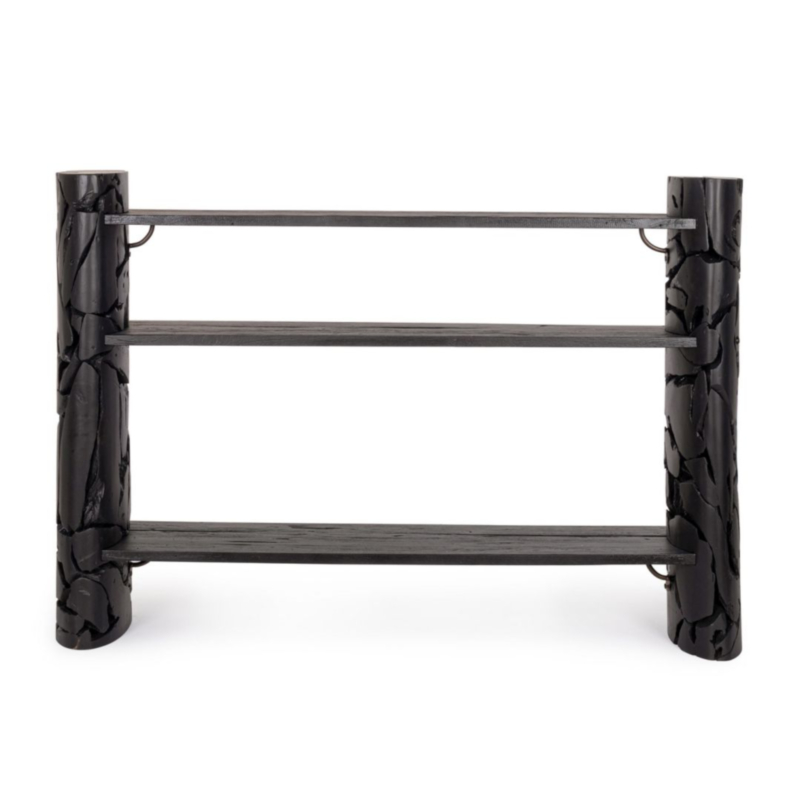 CONSOLLE ARWOOD NERO 156X36
