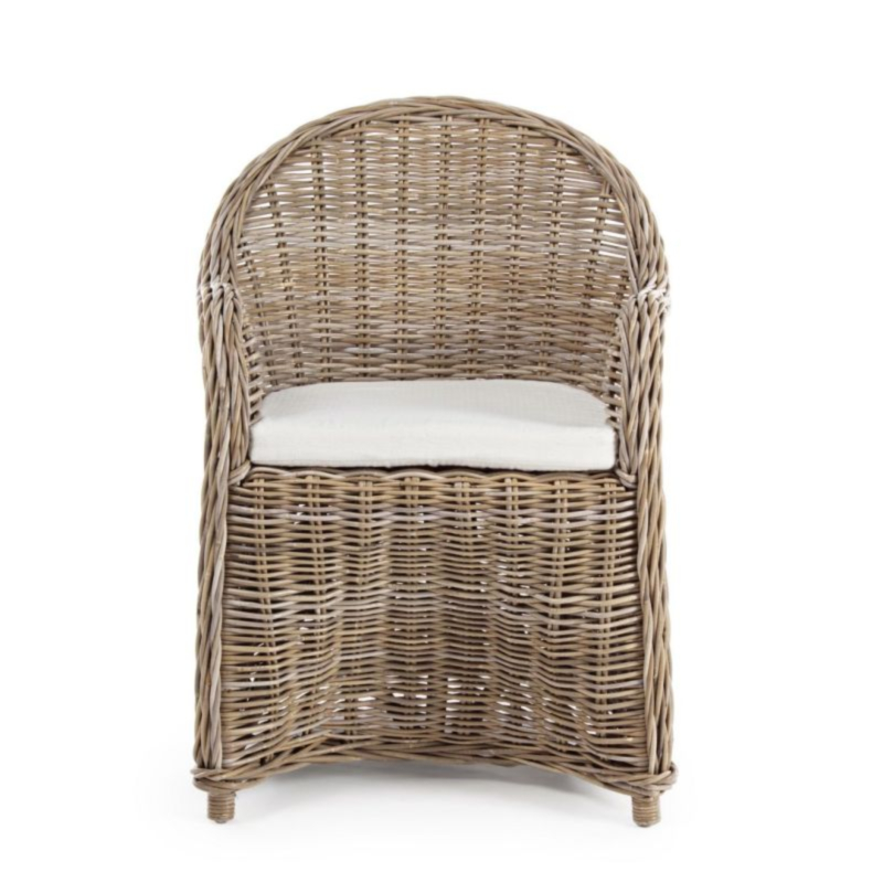POLTRONA IN FIBRE NATURALI - MARTIN NEW
