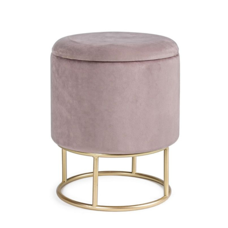 HOCKER M-BEHÄLTER POLINA RU ROSA WILD