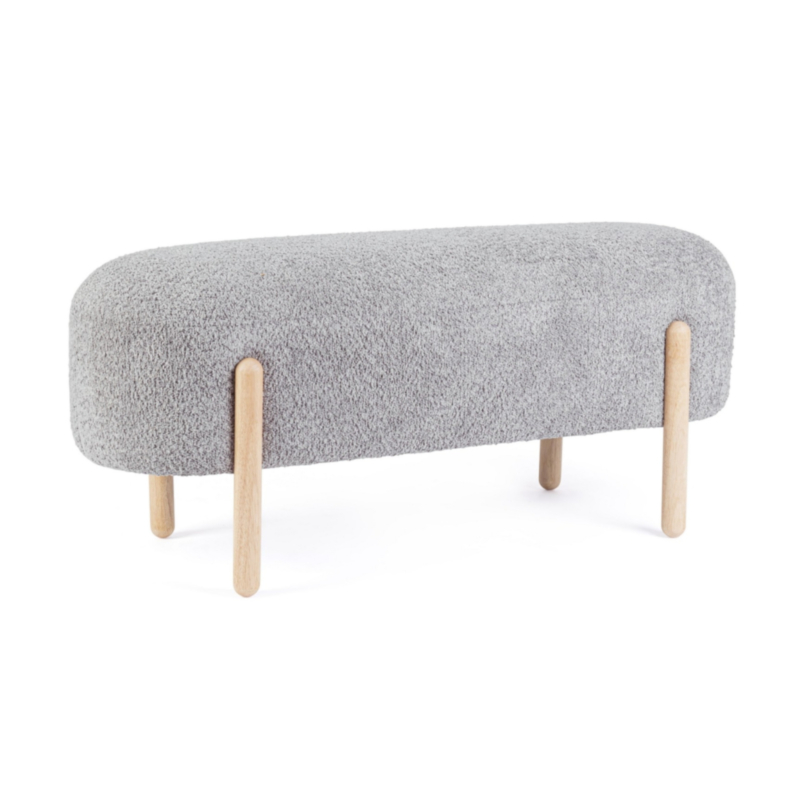 DAYLA LIGHT GREY BENCH