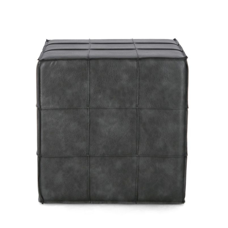 POUF LARISA GRIS OSCURO