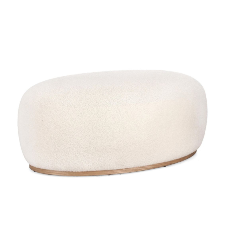 POUF BLERINA BIANCO