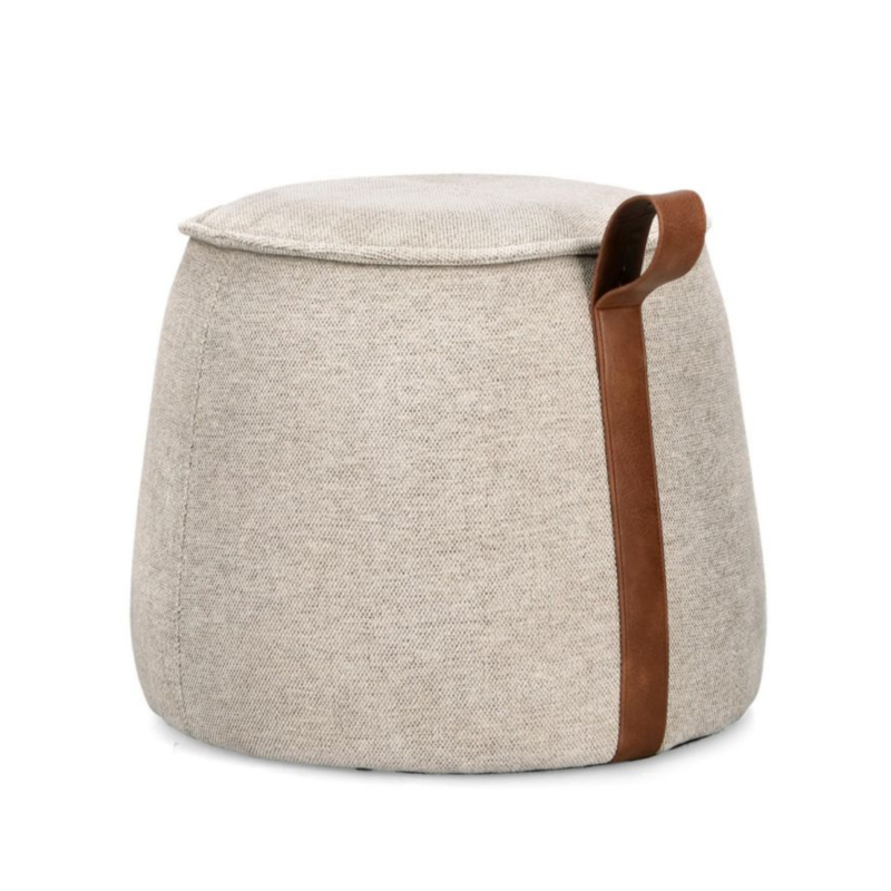POUF ANILA GRIGIO CHIARO