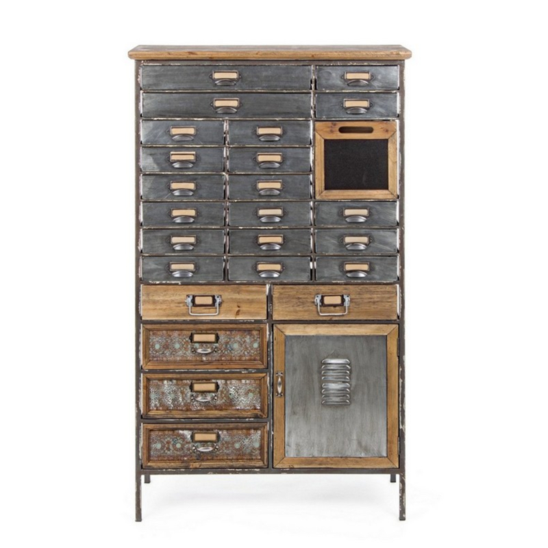 OFFICINA CHEST OF DRAWERS 25DR-1DO