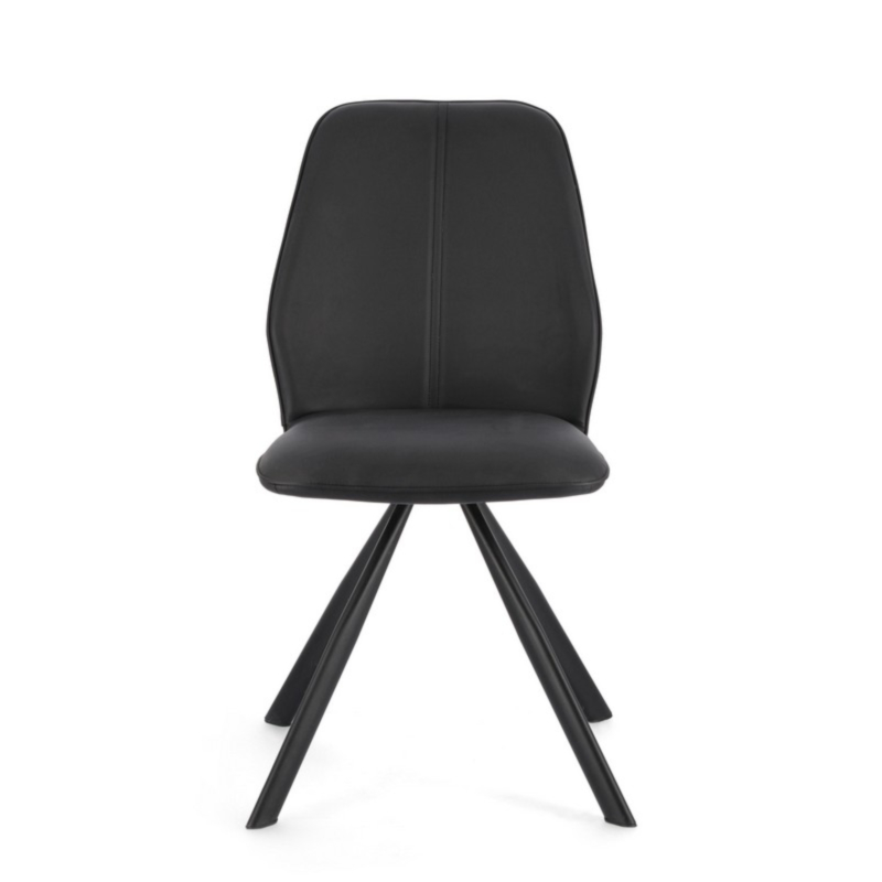 STUHL MAXWELL PU SCHWARZ