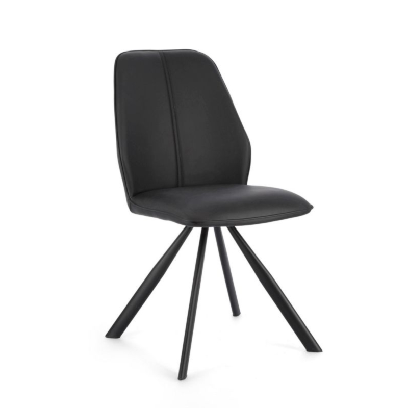 MAXWELL BLACK PU CHAIR