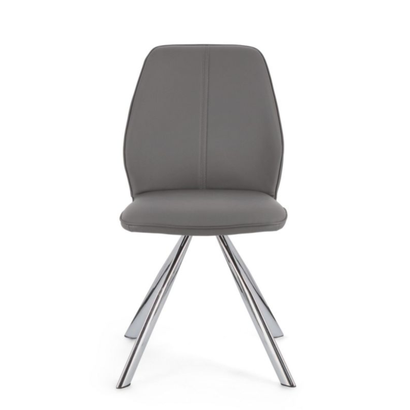 MAXWELL GREY PU CHAIR