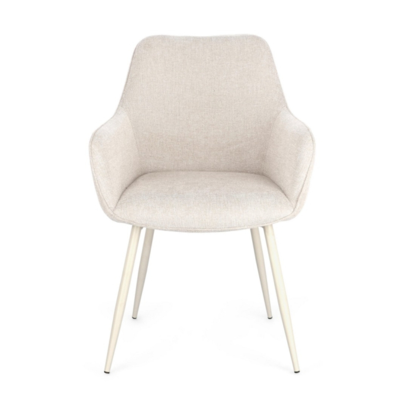 STUHL M-ARMLEHNEN CORA BEIGE/BEIGE