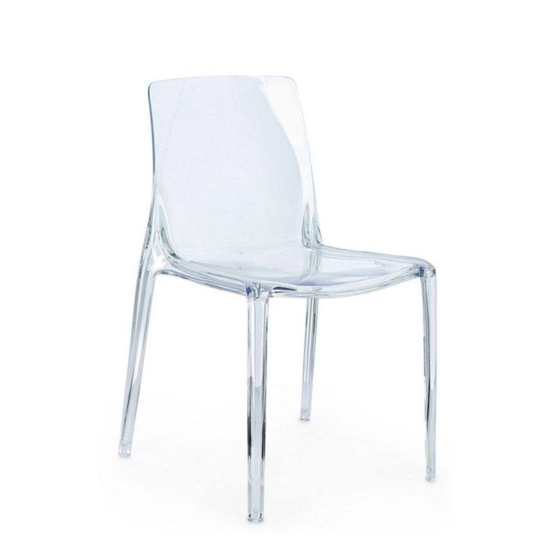 SEDIA ADELE TRASPARENTE