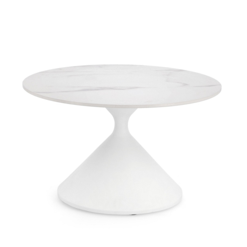 TABLE BASSE JOONA BLANC D70