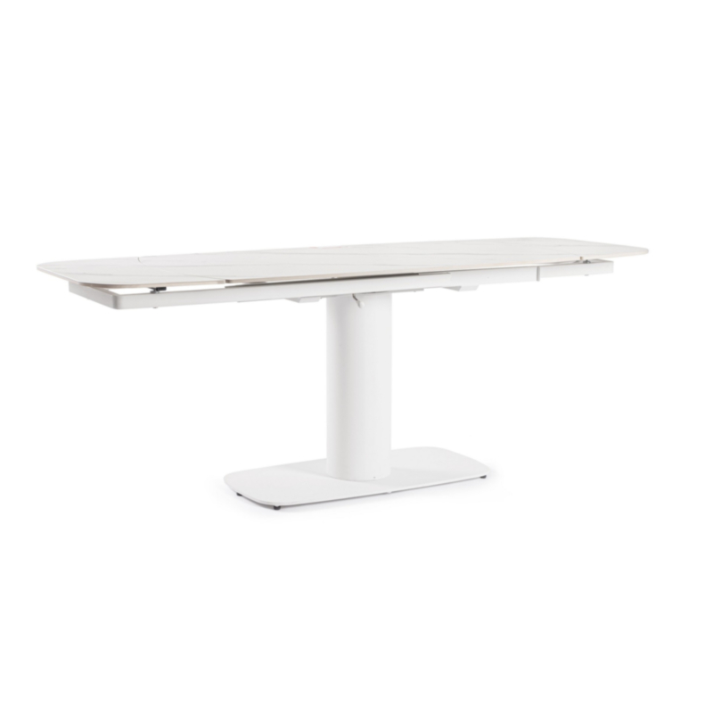 TAVOLO ALL. JEREMIAS 140-200X80 BIANCO