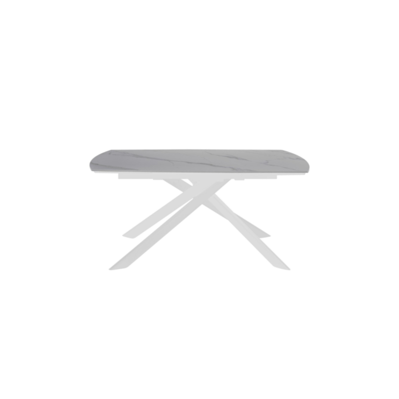 TABLE EXT JOAKIM BLANC 160-240X90