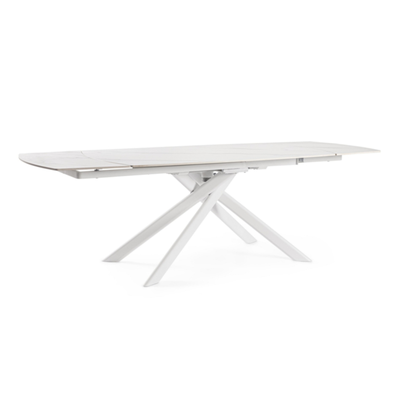 TAVOLO ALL. JOAKIM 160-240X90 BIANCO
